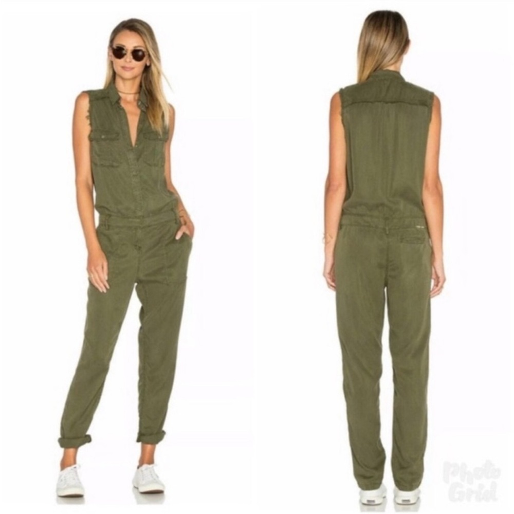 Etienne Marcel Olive Jumpsuit